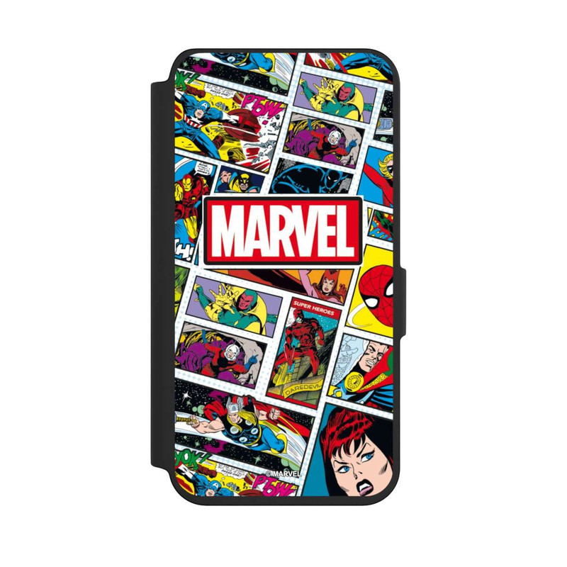 Galaxy S24 NIVOflip Marvel Comic Pattern