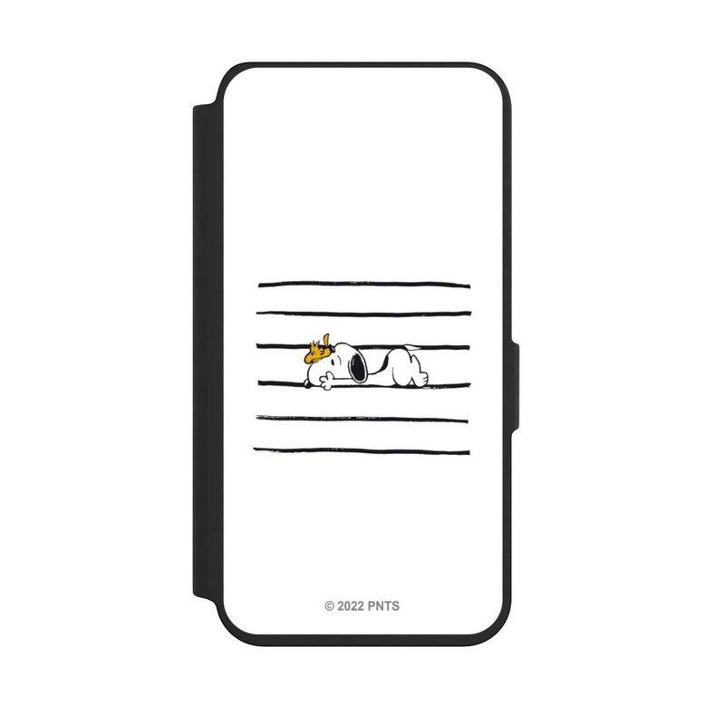 Galaxy S24 NIVOflip Snoopy Woodstock Stripes