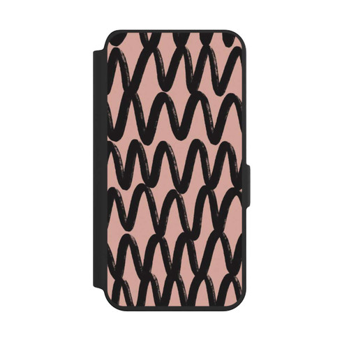 Samsung Galaxy S24 NIVOflip Zig Zag Noir