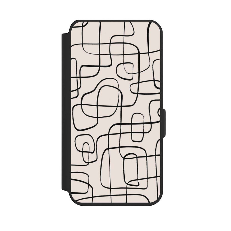 Galaxy S24 NIVOflip Lignes Fines Pattern