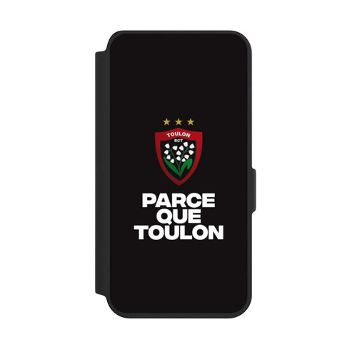 Samsung Galaxy S24 NIVOflip Parce Que Toulon Schwarz