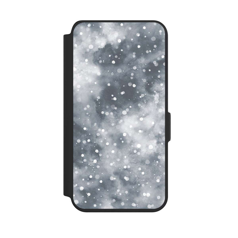 Galaxy S24 NIVOflip Ciel de neige d'hiver abstrait
