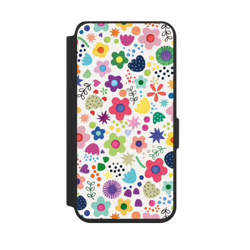 Samsung Galaxy S24 NIVOflip Psychedelic Flowers Colorful
