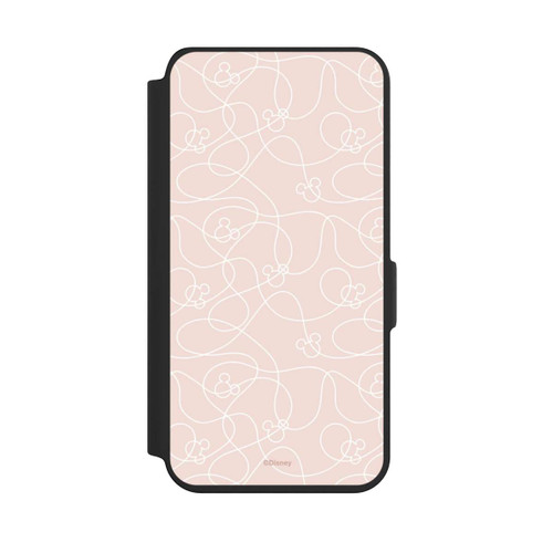 Samsung Galaxy S24 NIVOflip Micky Line Art Pattern Rose 