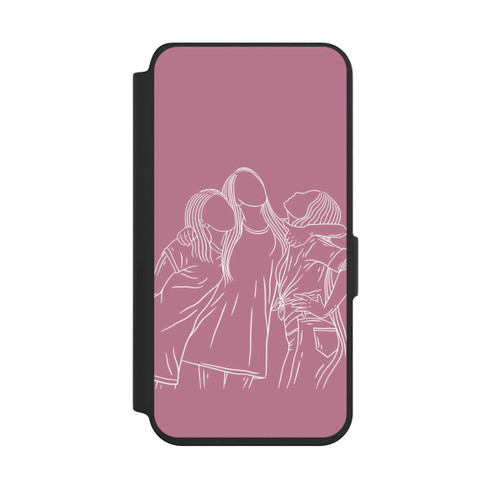 Samsung Galaxy S24 NIVOflip Freundinnen Line Art