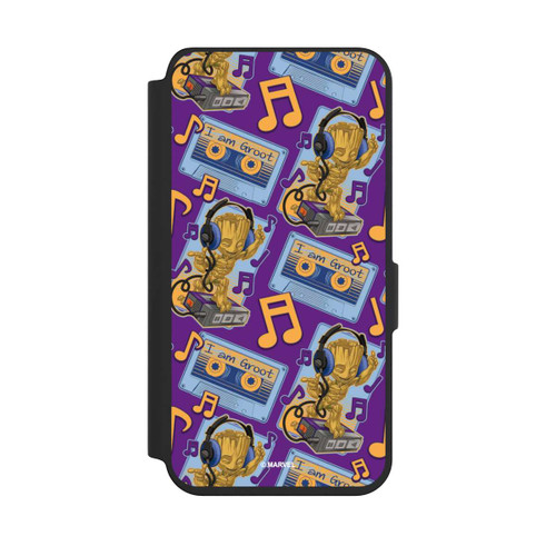 Samsung Galaxy S24 NIVOflip Groot Comic Headphones Guardians of the Galaxy