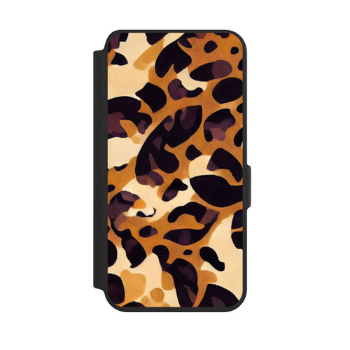 Samsung Galaxy S24 NIVOflip motif lion marron clair