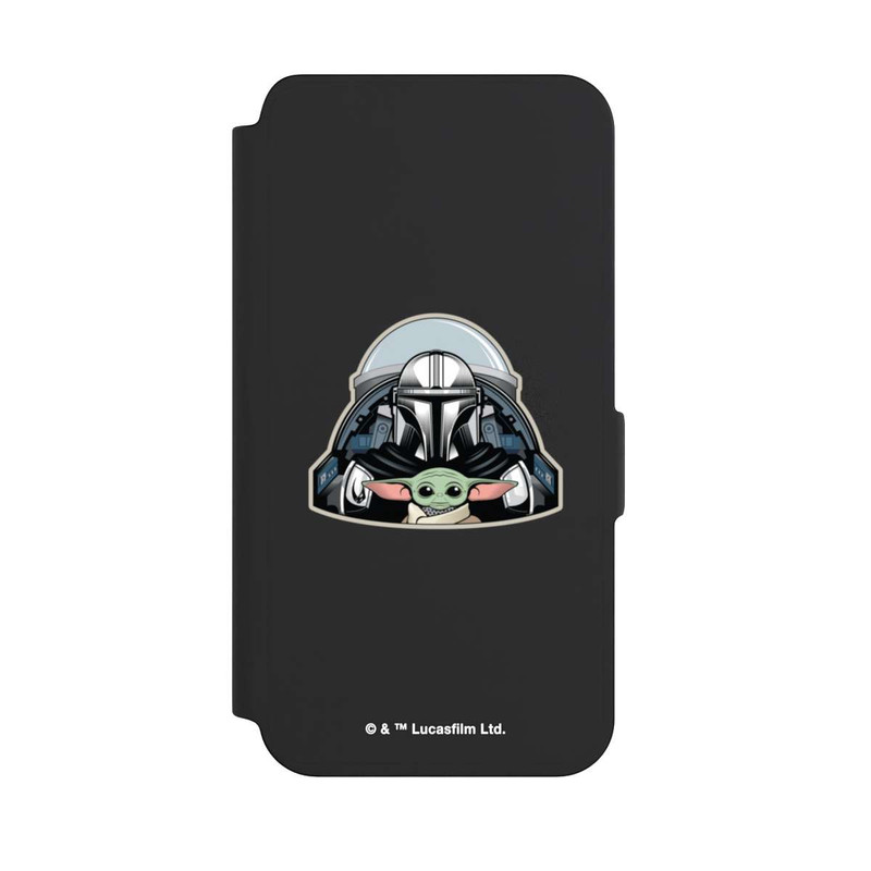 Galaxy S24 NIVOflip Mando et Grogu Transparent