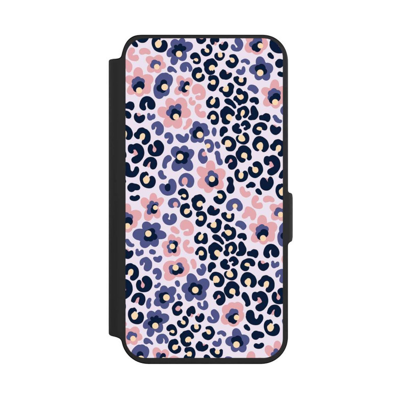 Galaxy S24 NIVOflip Tierfell mit Blumen 1