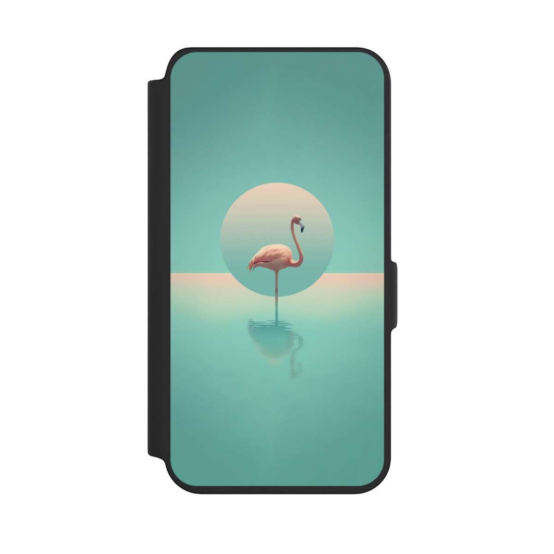 Galaxy S24 NIVOflip Flamant dans la piscine