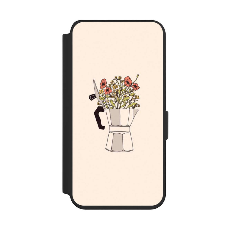 Galaxy S24 NIVOflip Moka Flowers
