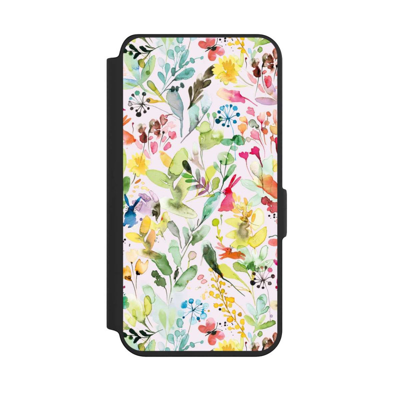 Galaxy S24 NIVOflip Wild Flowers Meadow Pink