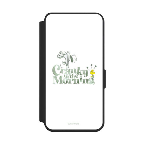 Samsung Galaxy S24 NIVOflip Snoopy Cranky in the Morning