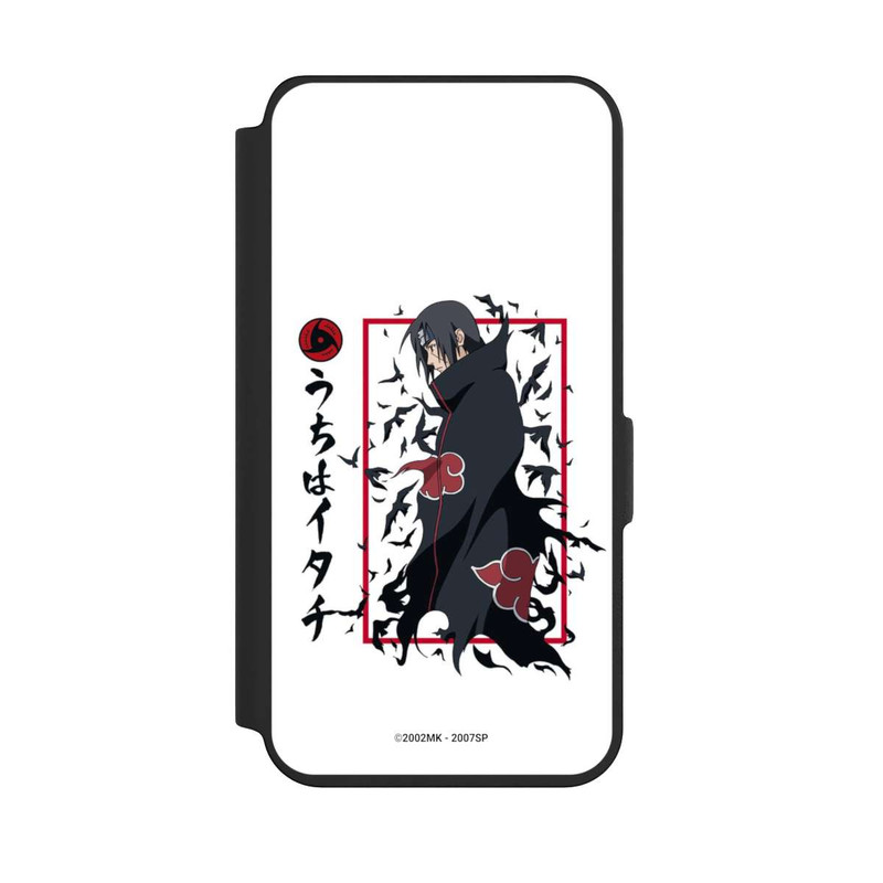 Galaxy S24 NIVOflip Les corbeaux Itachi blanche