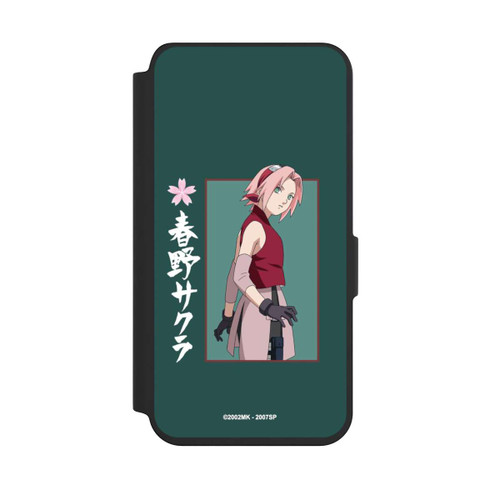 Samsung Galaxy S24 NIVOflip Sakura Grüner Hintergrund