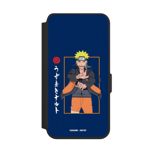 Samsung Galaxy S24 NIVOflip Naruto Kampfposition Blau