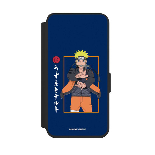 Samsung Galaxy S24 NIVOflip Naruto Kampfposition Blau