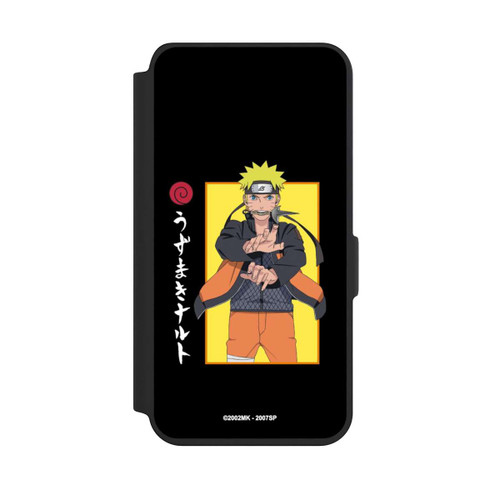 Samsung Galaxy S24 NIVOflip Naruto Kampfposition Schwarz