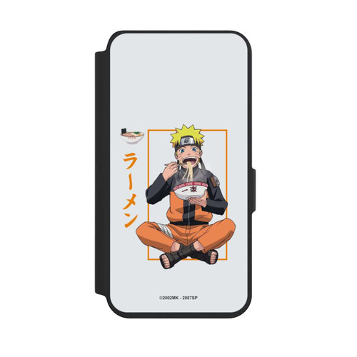 Samsung Galaxy S24 NIVOflip Naruto Nudelsuppe Grauer Hintergrund