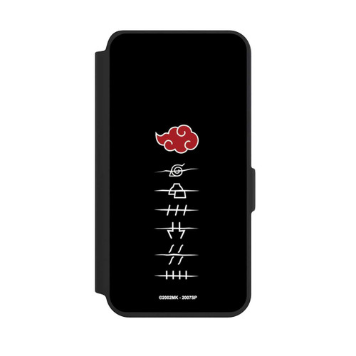 Samsung Galaxy S24 NIVOflip Akatsuki Mitgliedssymbole Schwarz
