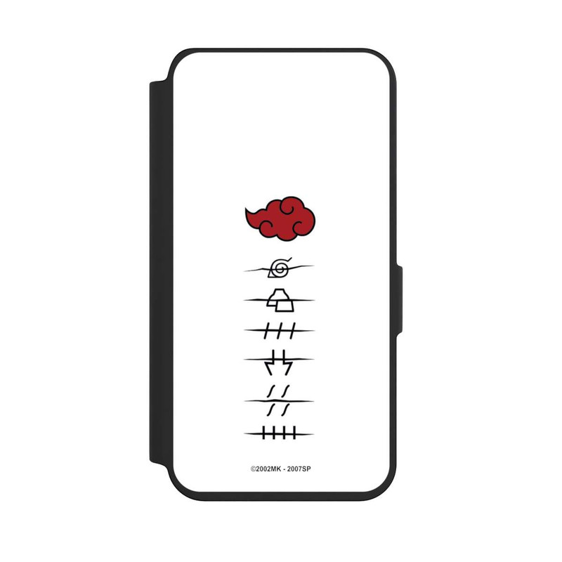 Galaxy S24 NIVOflip Symboles blancs des membres d'Akatsuki