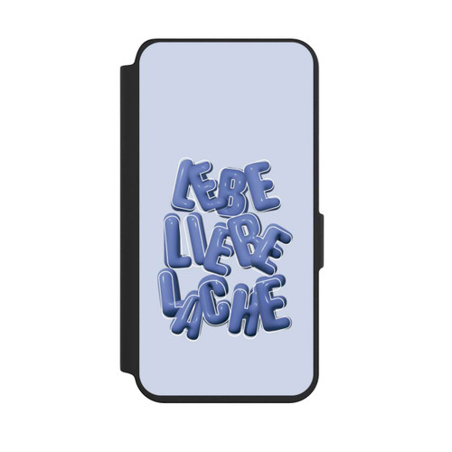 Samsung Galaxy S24 NIVOflip Lebe Liebe Lache Blue