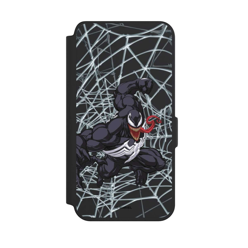 Galaxy S24 NIVOflip Venom Toile d'Araignée