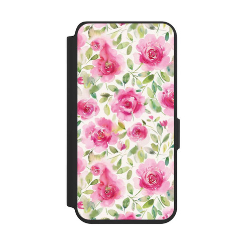 Samsung Galaxy S24 NIVOflip Aquarell Frische Rosen