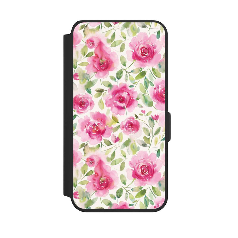 Galaxy S24 NIVOflip Aquarell Frische Rosen
