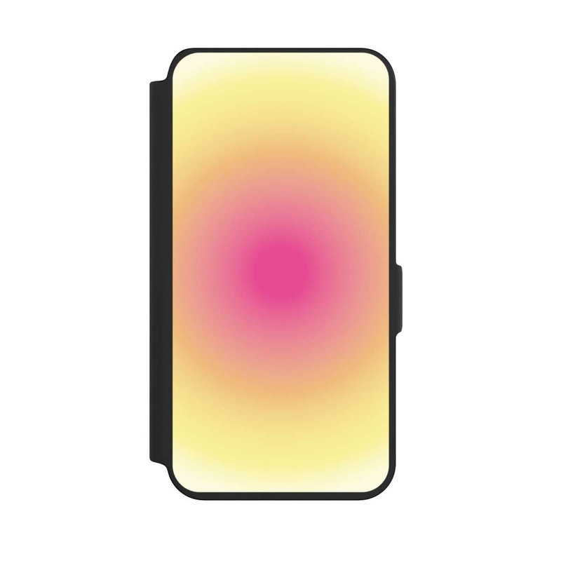 Galaxy S24 NIVOflip Aura Gelb Pink Kreis