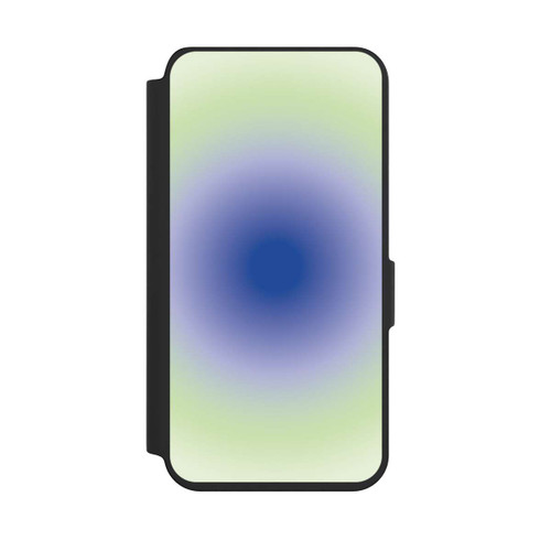 Samsung Galaxy S24 NIVOflip Aura Blau Grün Kreis 