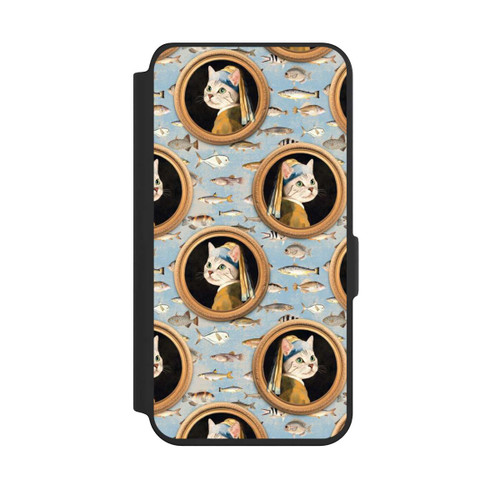 Samsung Galaxy S24 NIVOflip Katzen Muster