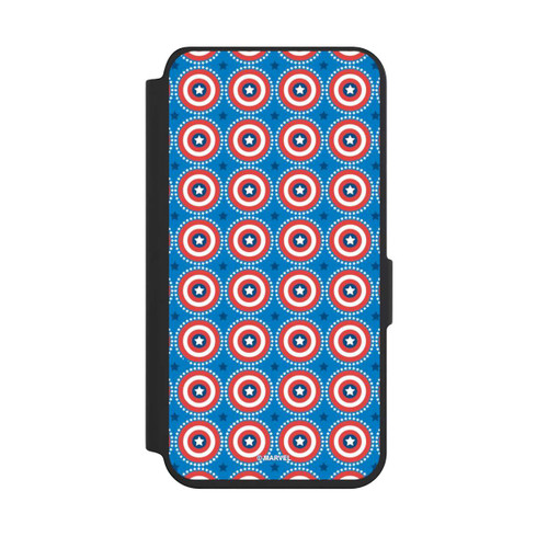 Samsung Galaxy S24 NIVOflip Captain American Shield Pattern