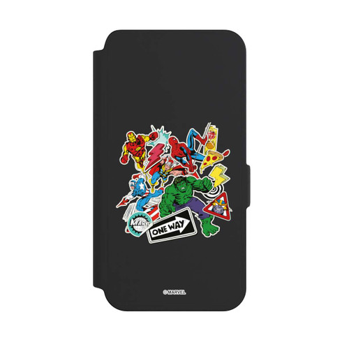 Samsung Galaxy S24 NIVOflip Capitan American Shield Transparent