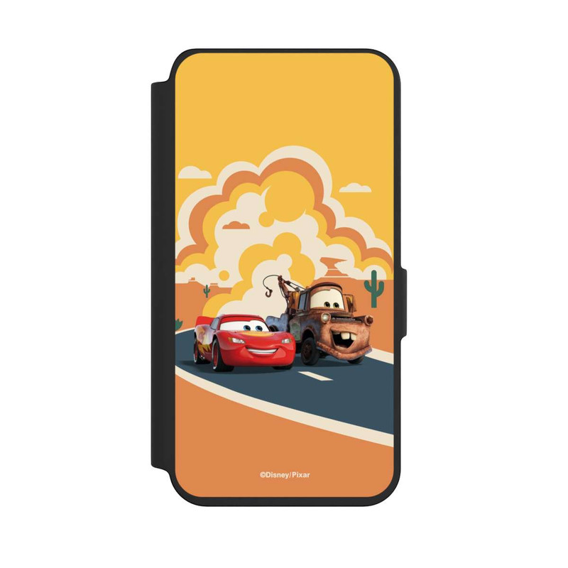 Galaxy S24 NIVOflip Disney Cars Lightning McQueen Und Hook on the Road