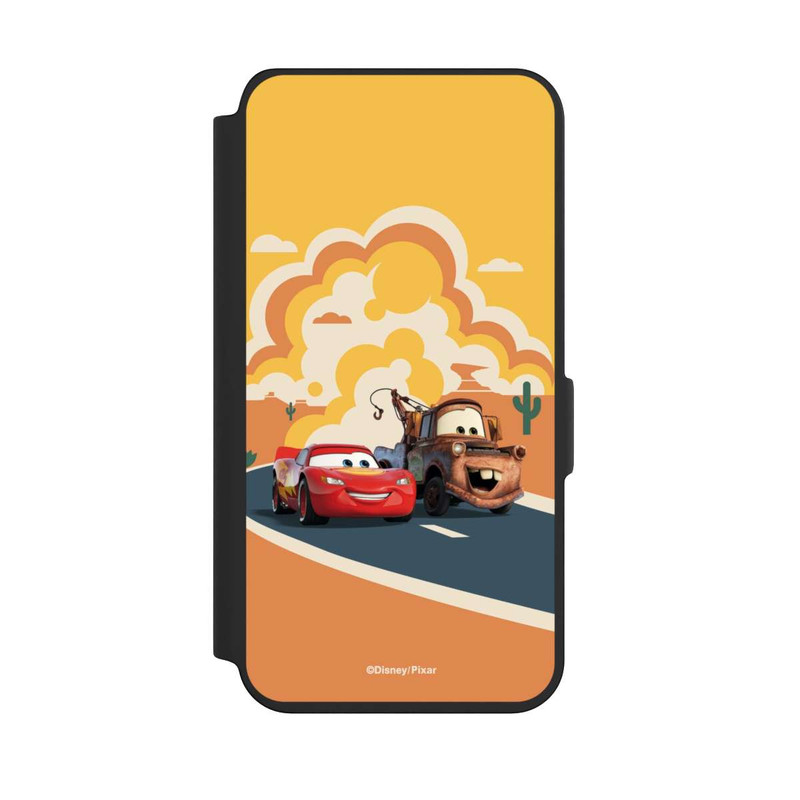 Galaxy S24 NIVOflip Disney Cars Lightning McQueen Und Hook on the Road