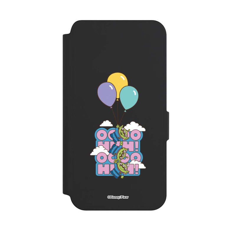 Galaxy S24 NIVOflip Toy Story Aliens Balloons OOOOHHH Transparent