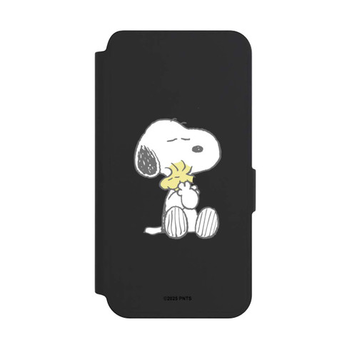 Samsung Galaxy S24 NIVOflip Transparent Snoopy And Woodstock Cuddling 