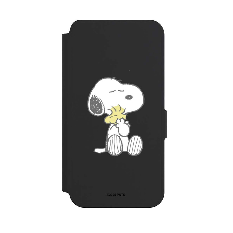 Galaxy S24 NIVOflip Snoopy And Woodstock Cuddling transparent