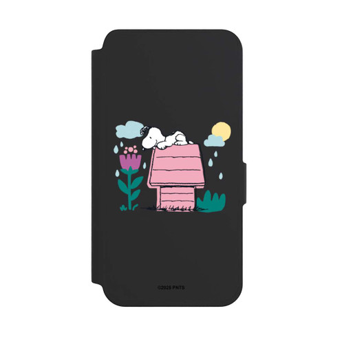 Samsung Galaxy S24 NIVOflip Snoopy Hundehütte Spring transparent