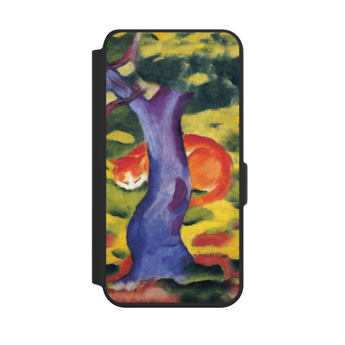 Samsung Galaxy S24 NIVOflip Katze hinter Einem Baum von Franz Marc