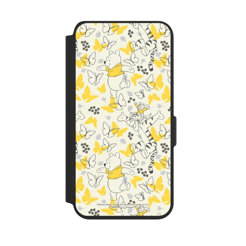 Galaxy S24 NIVOflip Winnie Puuh Butterfly Pattern