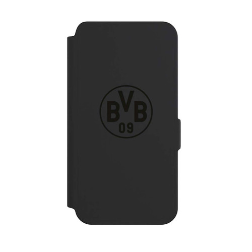 Samsung Galaxy S24 NIVOflip BVB Logo Schwarz Transparent