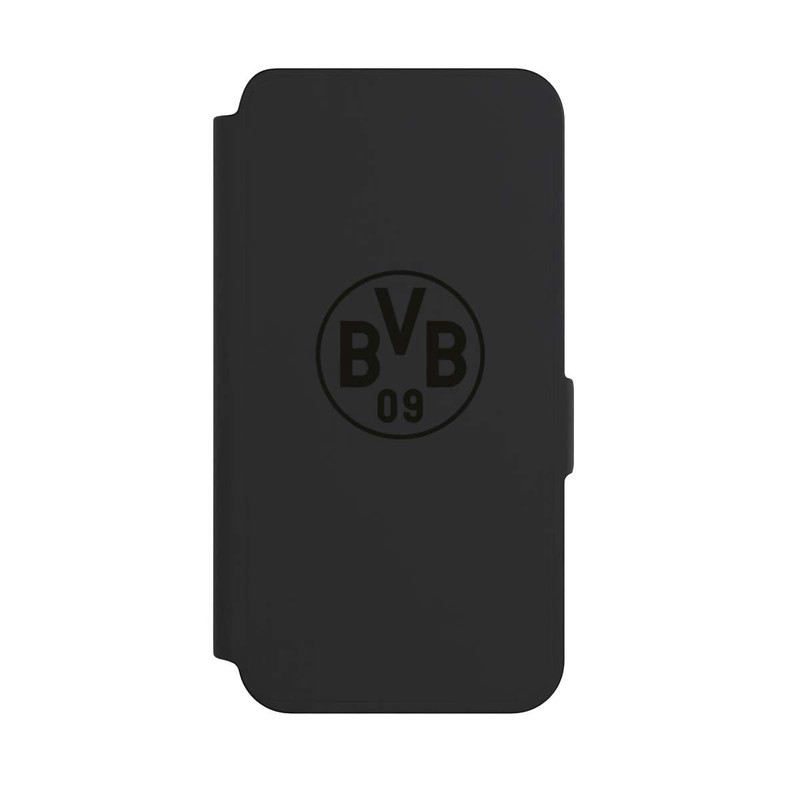 Galaxy S24 NIVOflip BVB Logo Schwarz Transparent