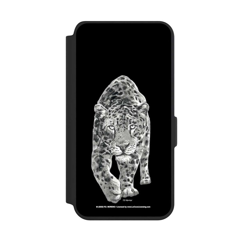 Galaxy S24 NIVOflip Leopard Schwarz