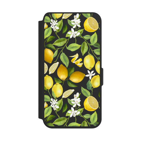 Samsung Galaxy S24 NIVOflip Lemon Summer Wallpaper Transparent