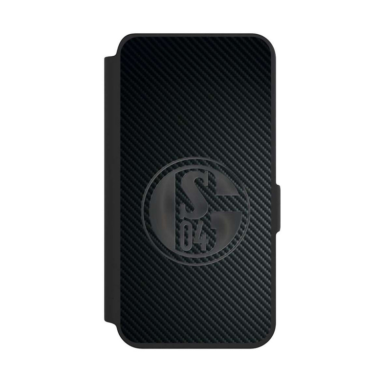 Galaxy S24 NIVOflip Schalke 04 Carbon Look