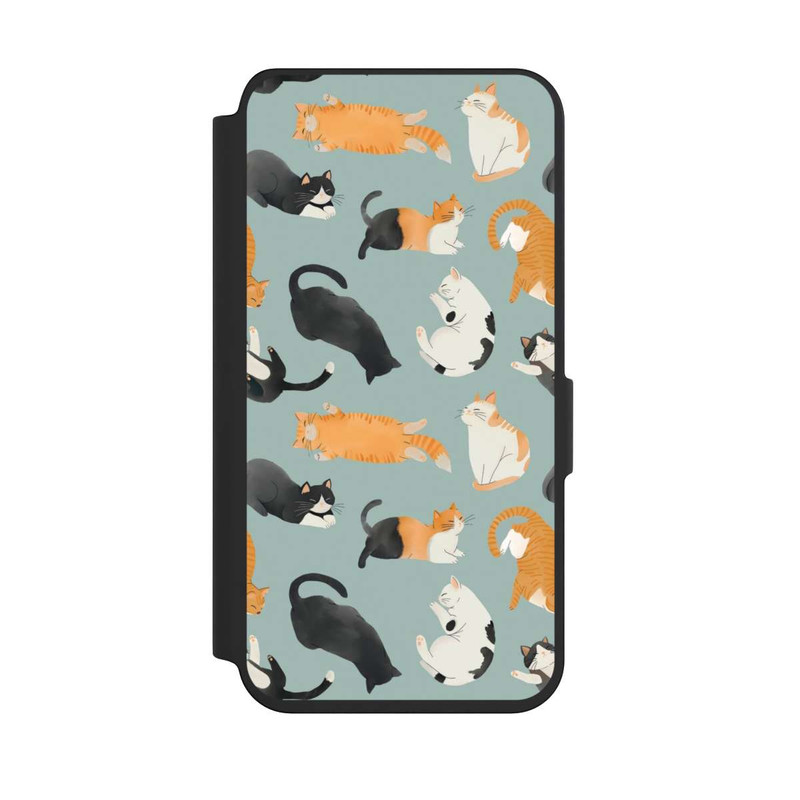 Galaxy S24 NIVOflip Cats Pattern