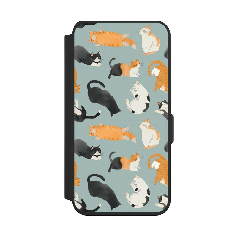 Galaxy S24 NIVOflip Cats Pattern