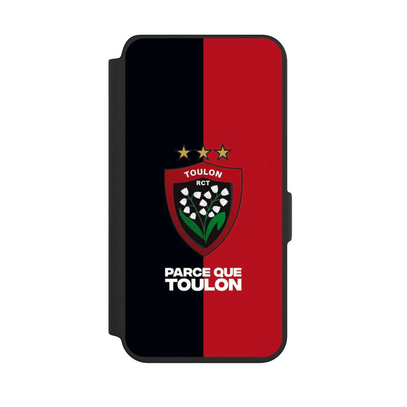 Galaxy S24 NIVOflip RCT Logo Rouge Noir